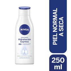Crema corporal Nivea hidratación express 250 ml