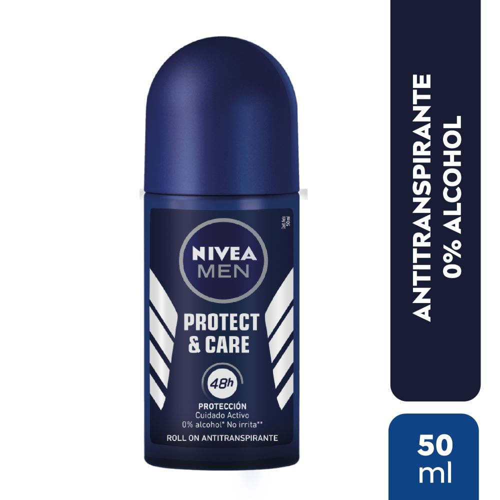 Desodorante Nivea men protect&care roll-on 50 ml