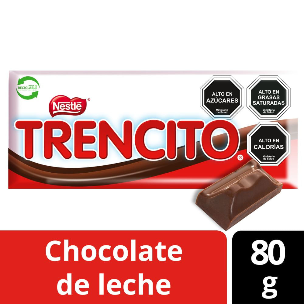 Chocolate trencito Nestlé 80 g
