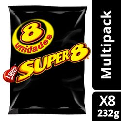 Pack Super Ocho oblea bañada chocolate bolsa 8 un de 29 g