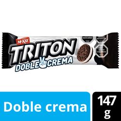 Galleta Tritón doble crema 147 g