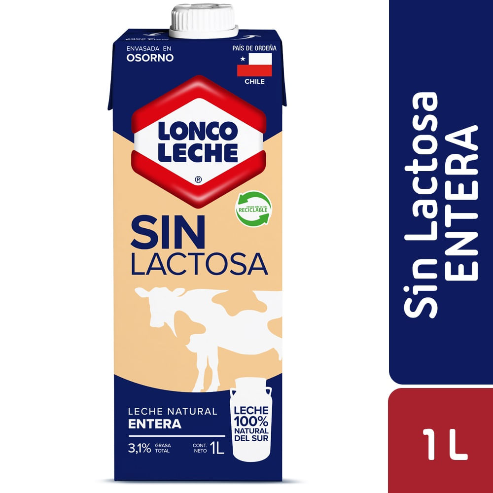 Leche entera Surlat sin lactosa 1 L