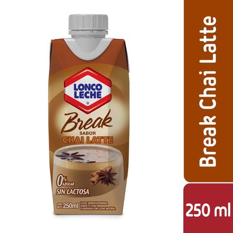 Leche Break Loncoleche sabor chai latte 250 ml