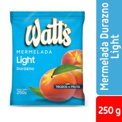 Mermelada Watt's durazno light bolsa 250 g