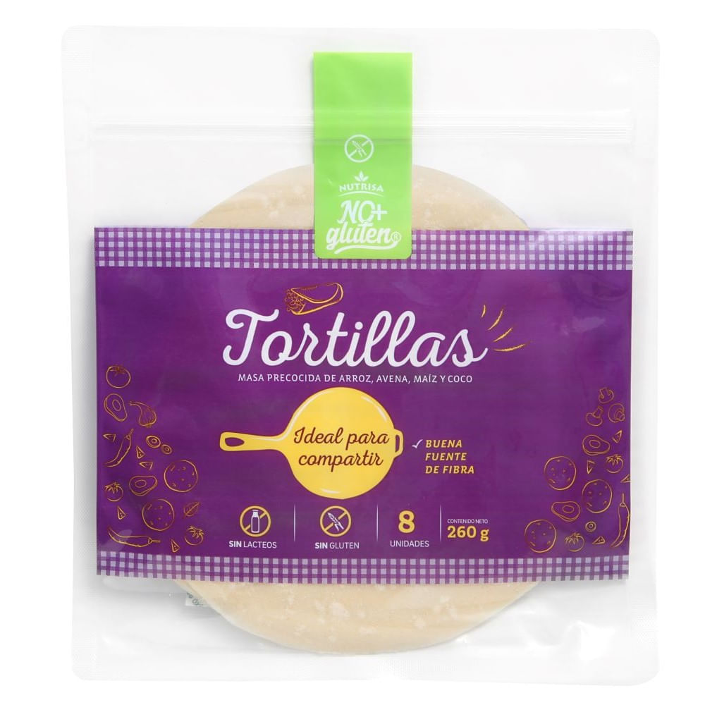 Tortillas Nutrisa No+Gluten 260 g