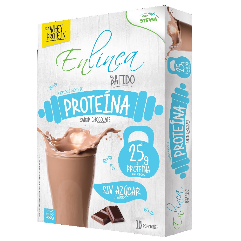 Batido de chocolate y café alto en proteínas