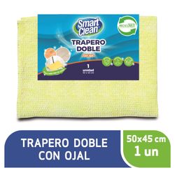 Trapero doble Smart Clean con ojal 50x45 cm 1 un
