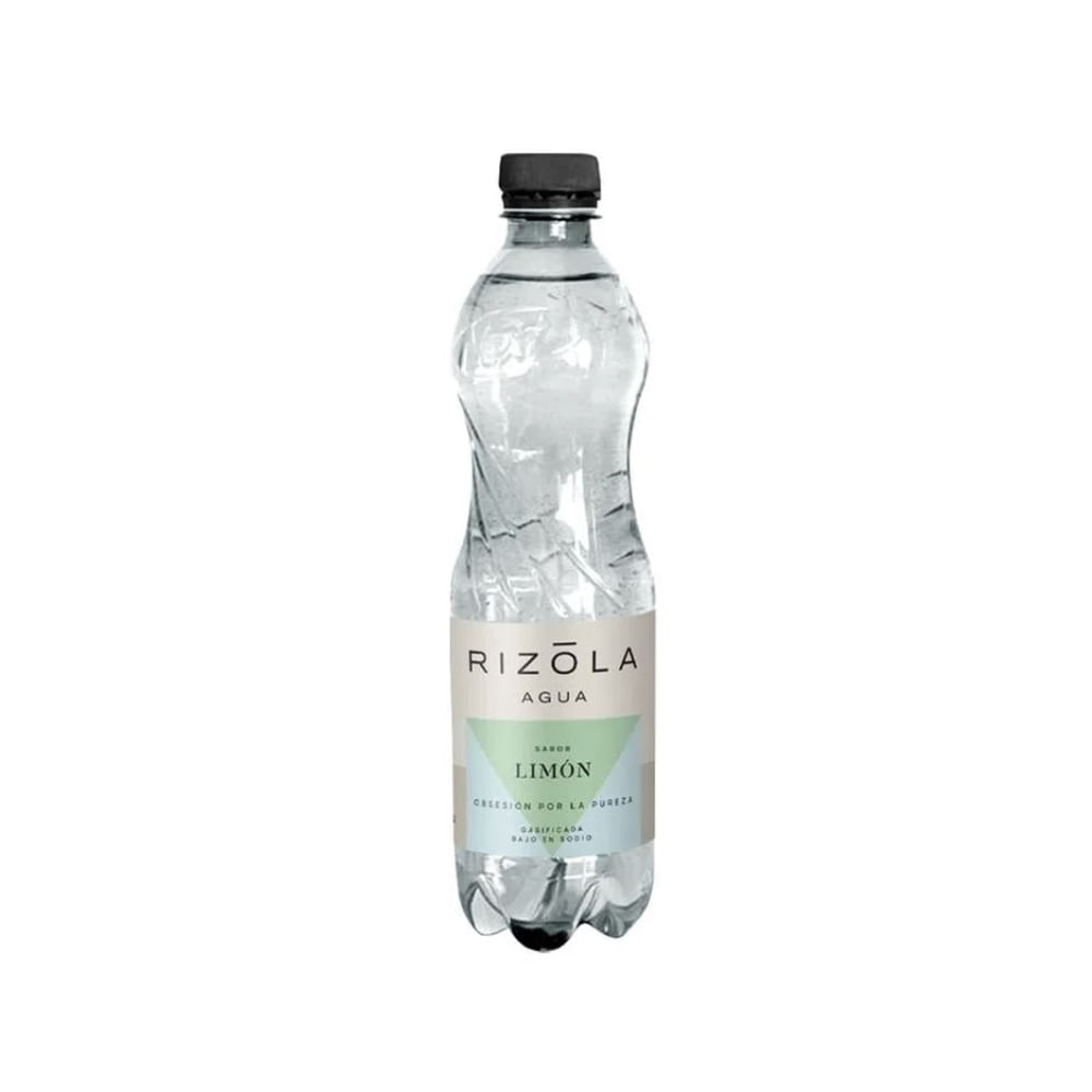 Agua con gas Rizola limón 500 ml