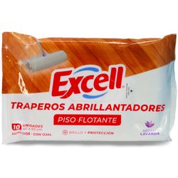 Trapero húmedo Excell piso flotante lavanda 10 un