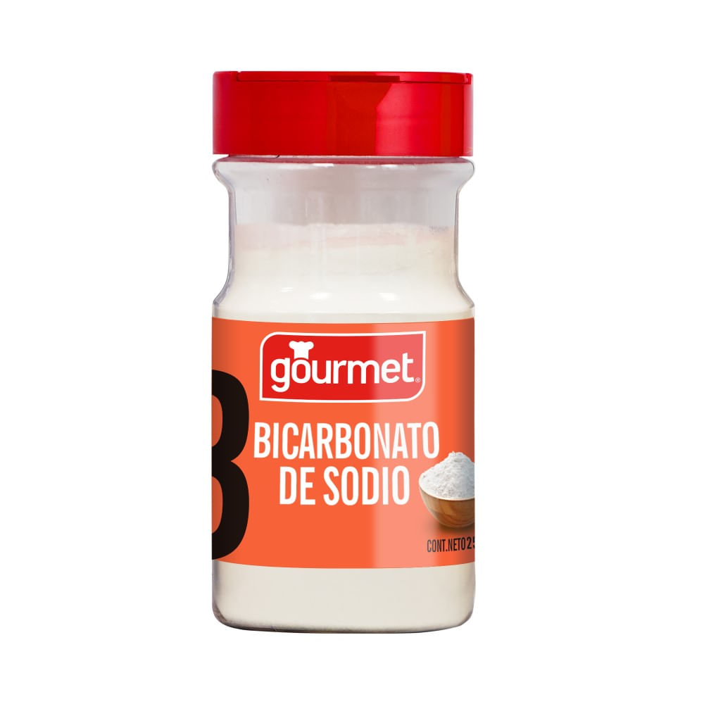 Bicarbonato de sodio Gourmet frasco 250 g