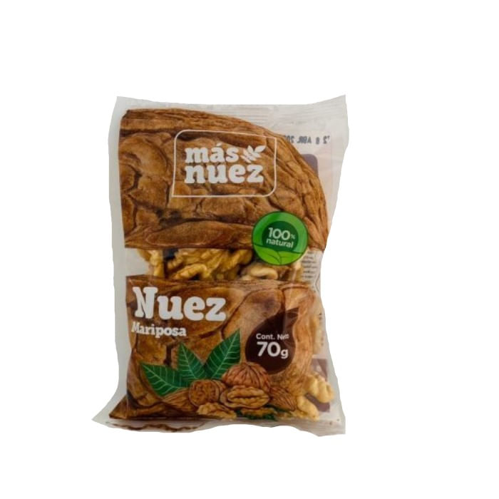 Nuez mariposa Masnuez bolsa 70 g