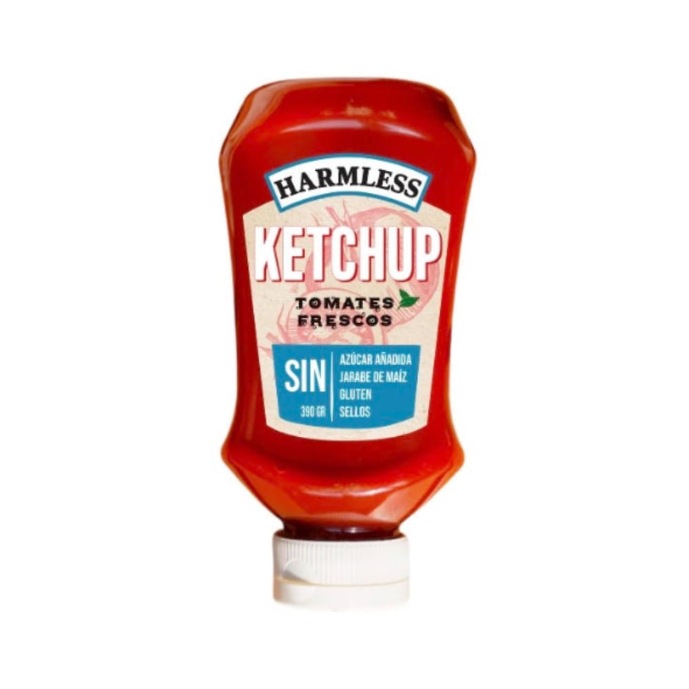 Ketchup Harmless sin azúcar 390 g