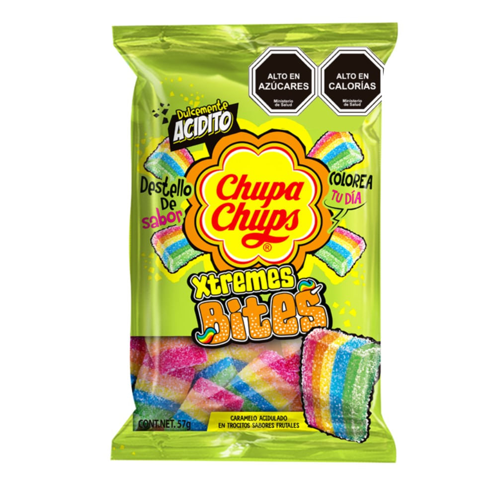 Caramelo Chupa Chups extreme bites bolsa 57 g