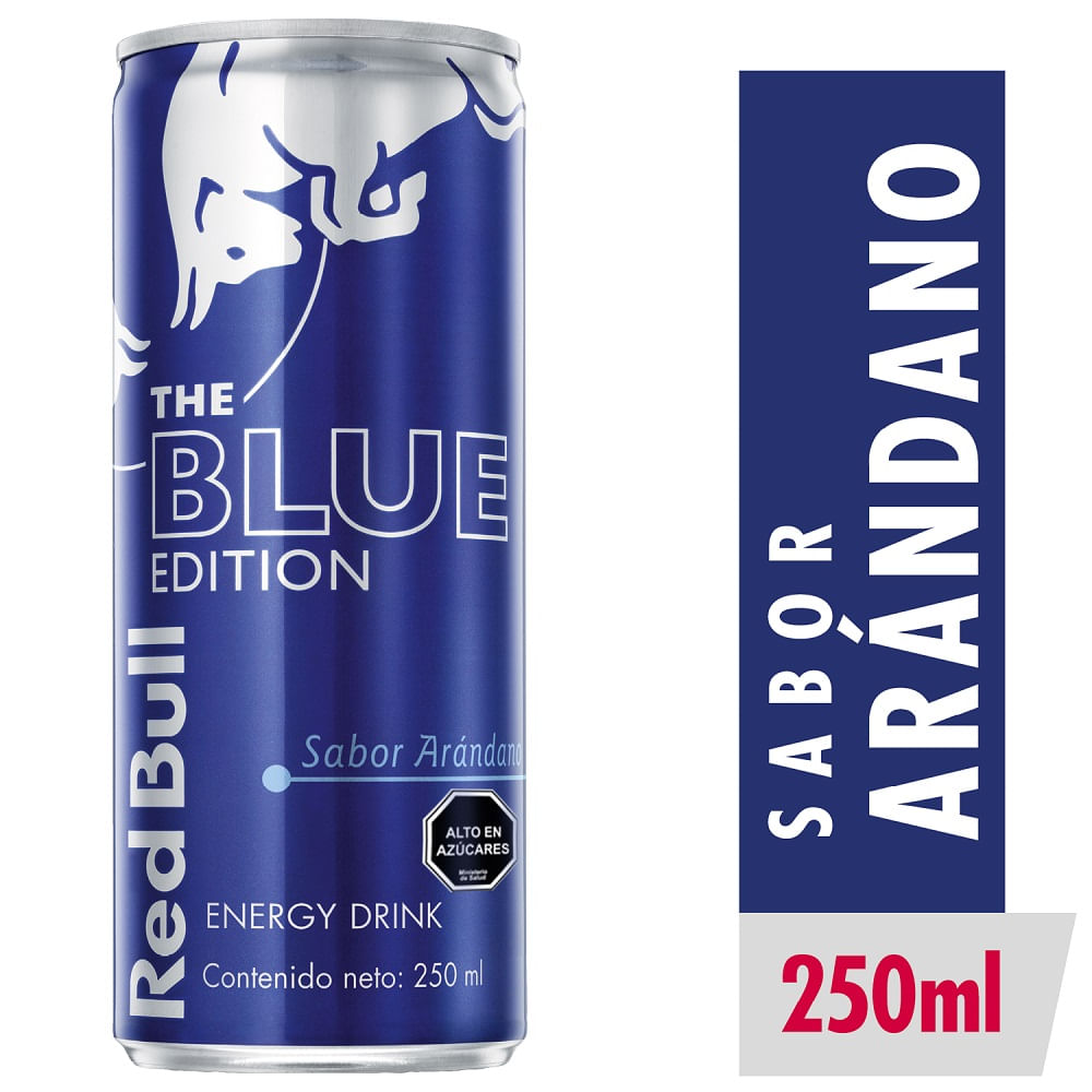 Red Bull bebida energética sabor arándano lata 250 ml Red Bull bebida energética sabor arándano lata 250 ml