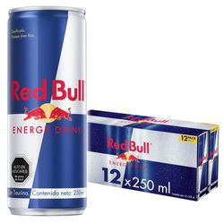 Red Bull bebida energética lata 12 un de 250 ml