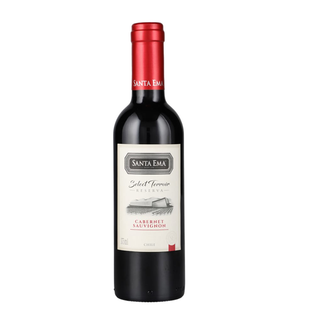 Vino Santa Ema select terroir reserva cabernet sauvignon 375 cc