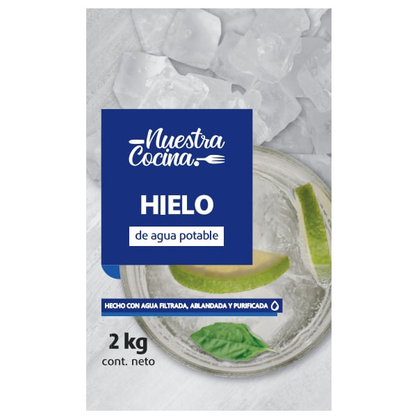 Hielo Nuestra Cocina 2 Kg