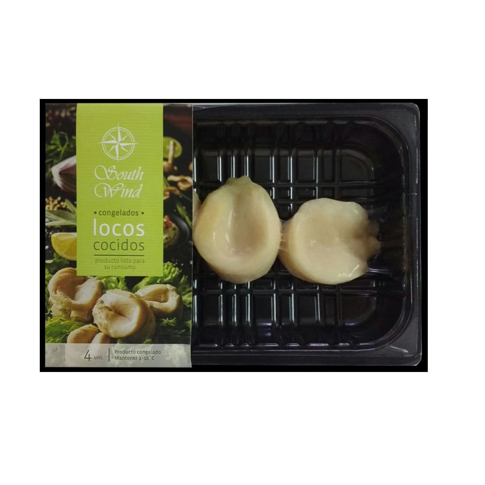 Locos cocidos South Wind congelados 180 g