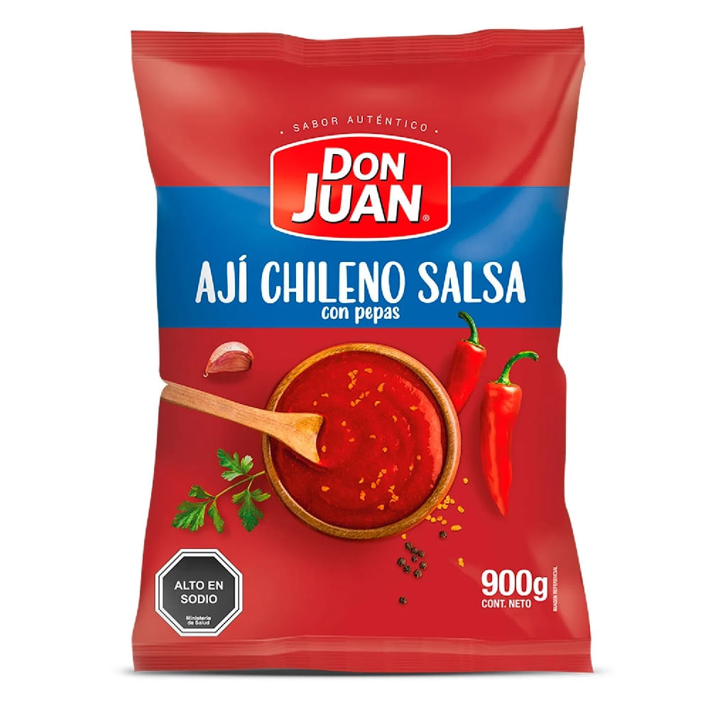 Salsa de ají Don Juan bolsa 900 g