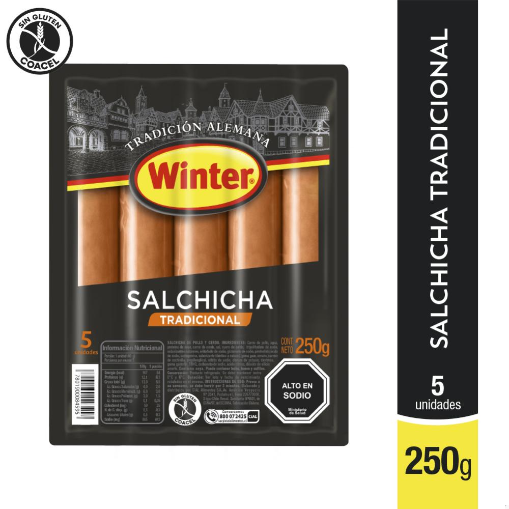 Salchicha tradicional Winter 250 g
