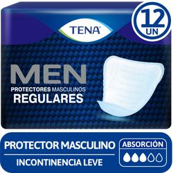 Protector masculino incontinencia Tena for men 12 un