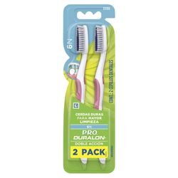 Pack Cepillo dental Duralon 6N duro 2 un