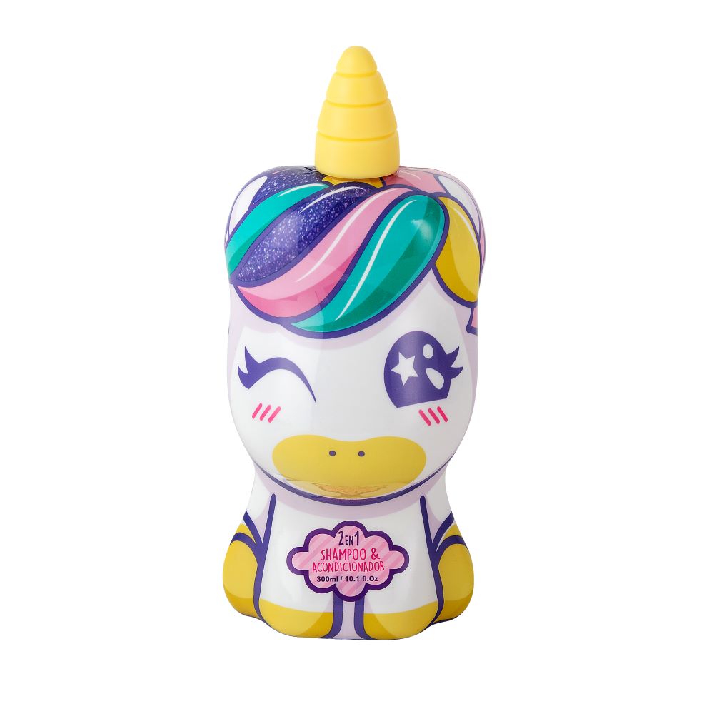 Shampoo 2 en 1 Gelatti unicornio 300 ml