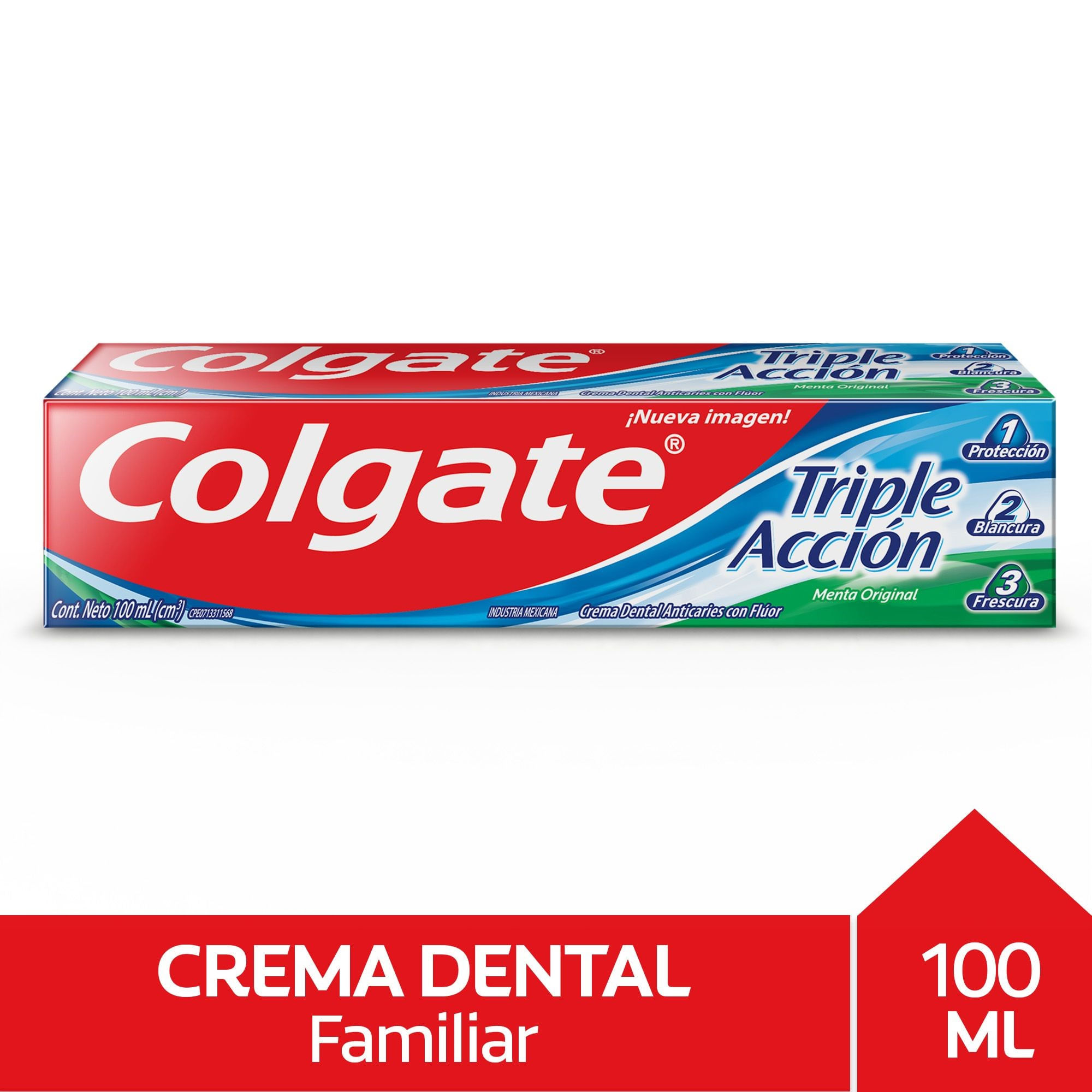 Pasta dental Colgate triple acción 100 ml