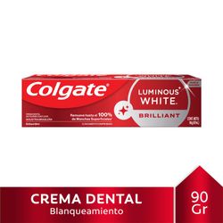 Pasta dental Colgate luminous white 90 g