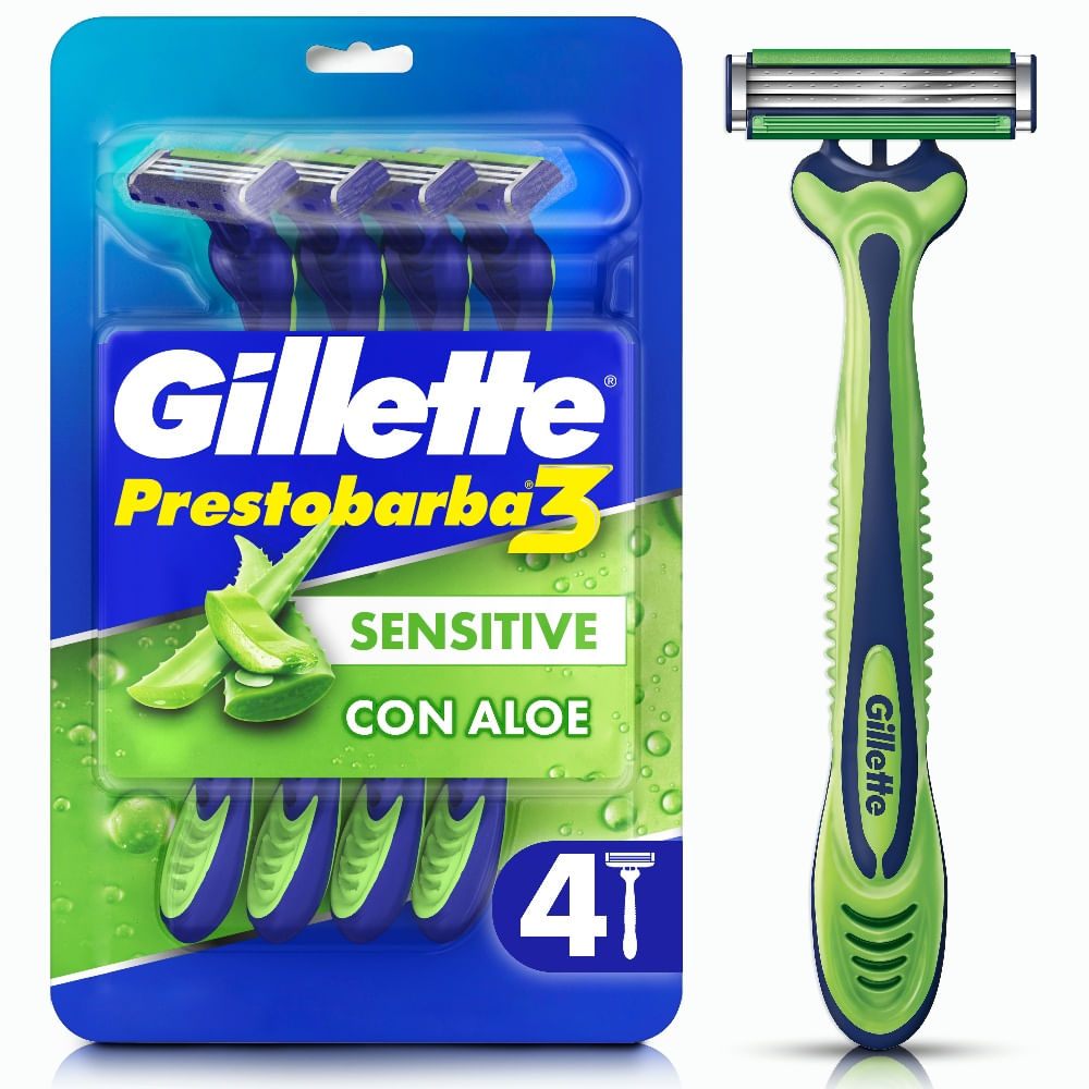 Máquina de afeitar Gillette Sense Care 4 un