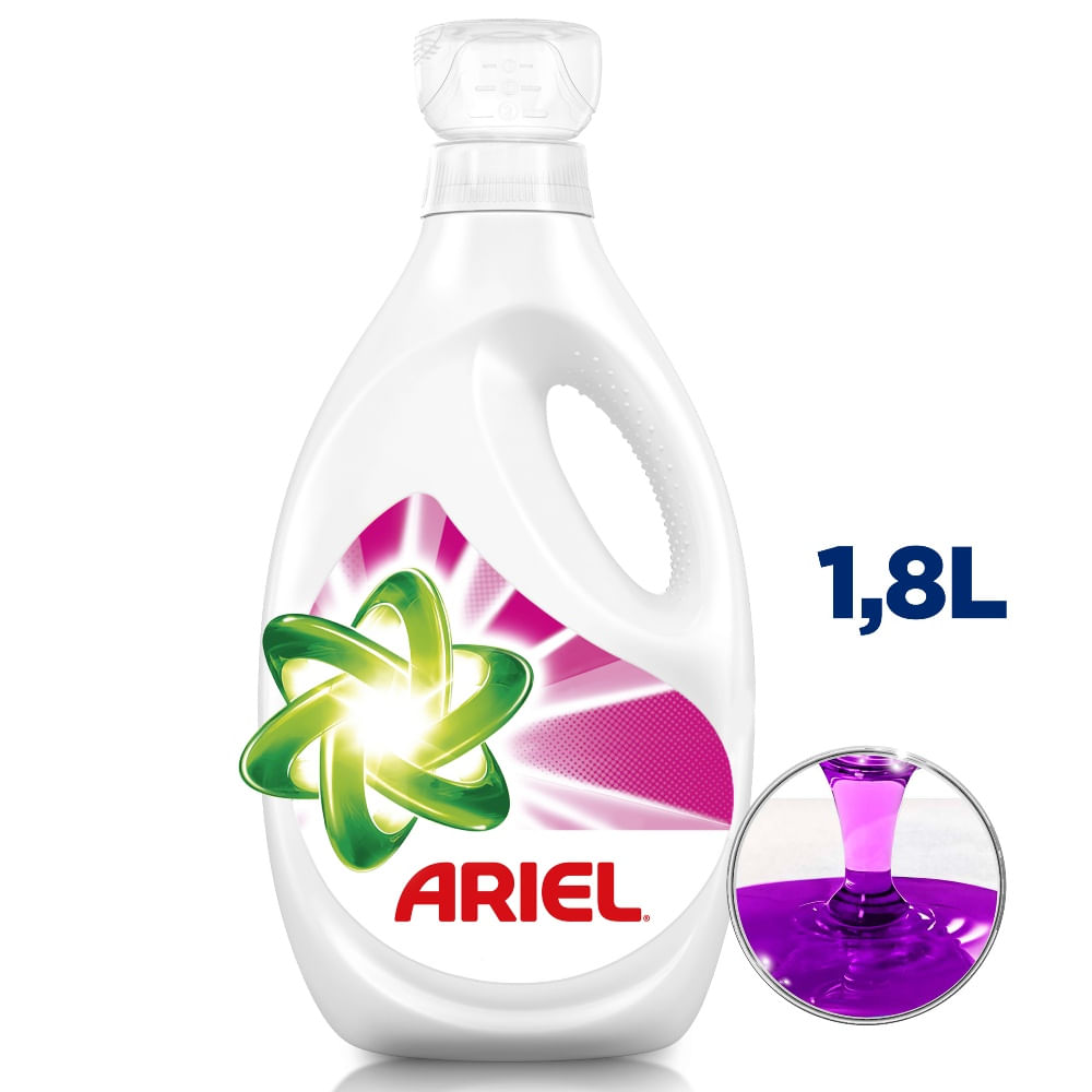 Detergente líquido Ariel concentrado con un toque de downy 1.8 L
