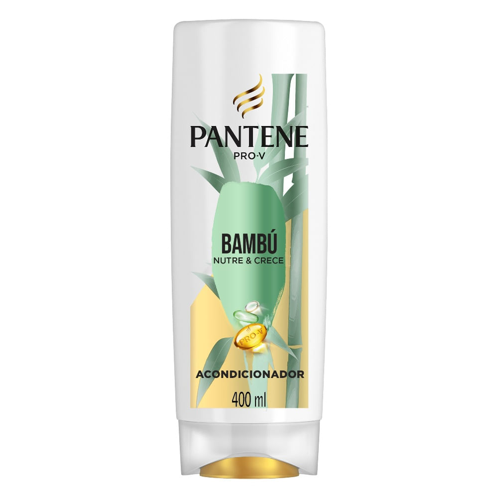 Acondicionador Pantene pro-v bambú nutre y crece 400 ml