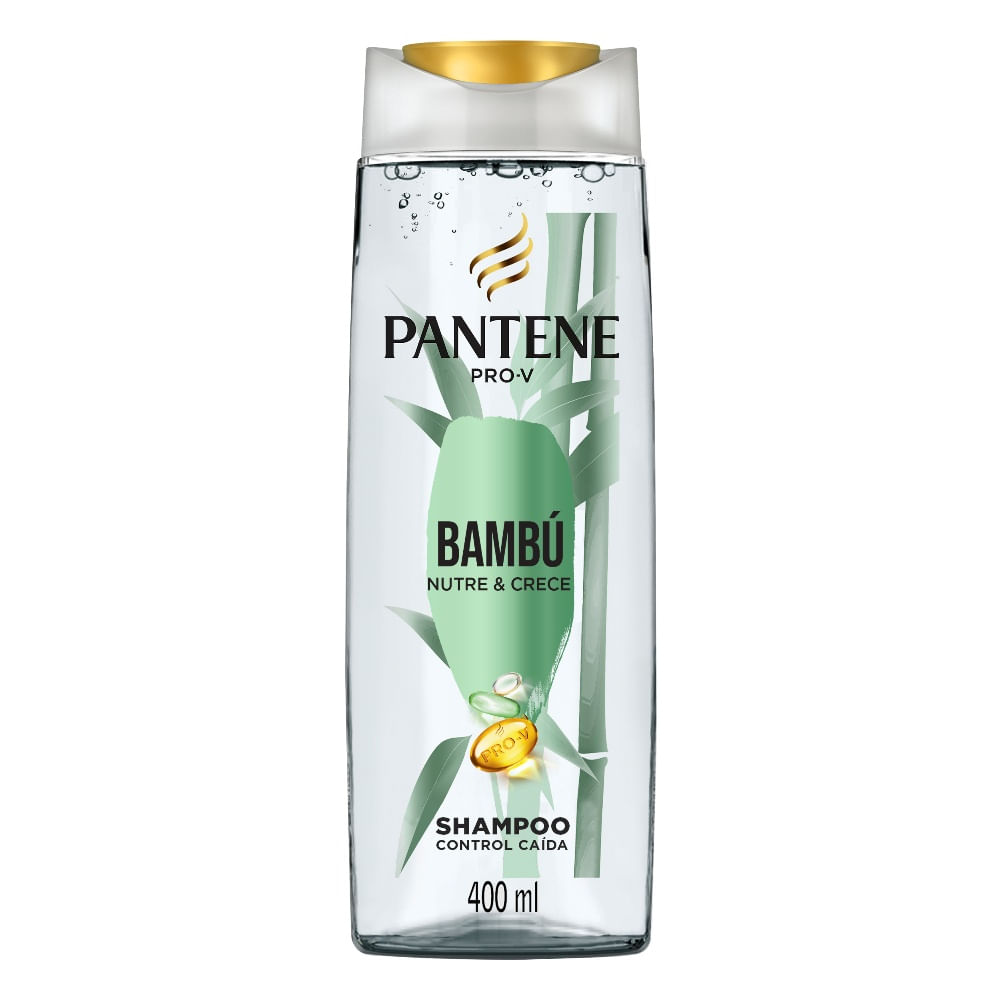 Shampoo Pantene pro-v bambú nutre y crece 400 ml