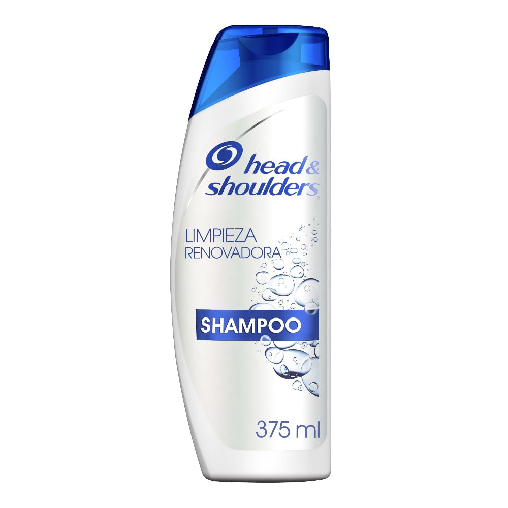 Shampoo Head and Shoulders control caspa limpieza renovadora 375 ml