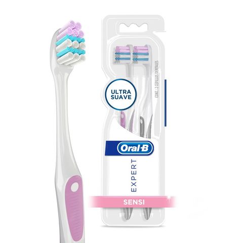Pack Cepillo dental Oral B expert sensi ultra suave 2 un