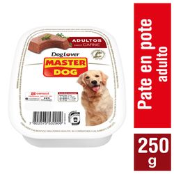 Alimento húmedo perro Masterdog carne 250 g