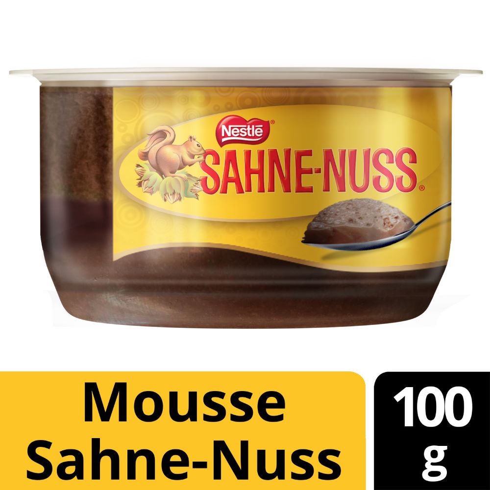 Postre Sahne Nuss mousse de chocolate pote 100 g