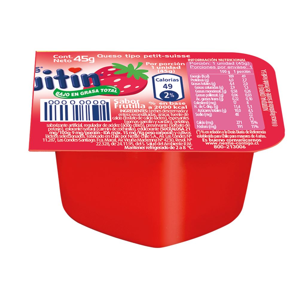 Chiquitín Nestlé frutilla 45 g