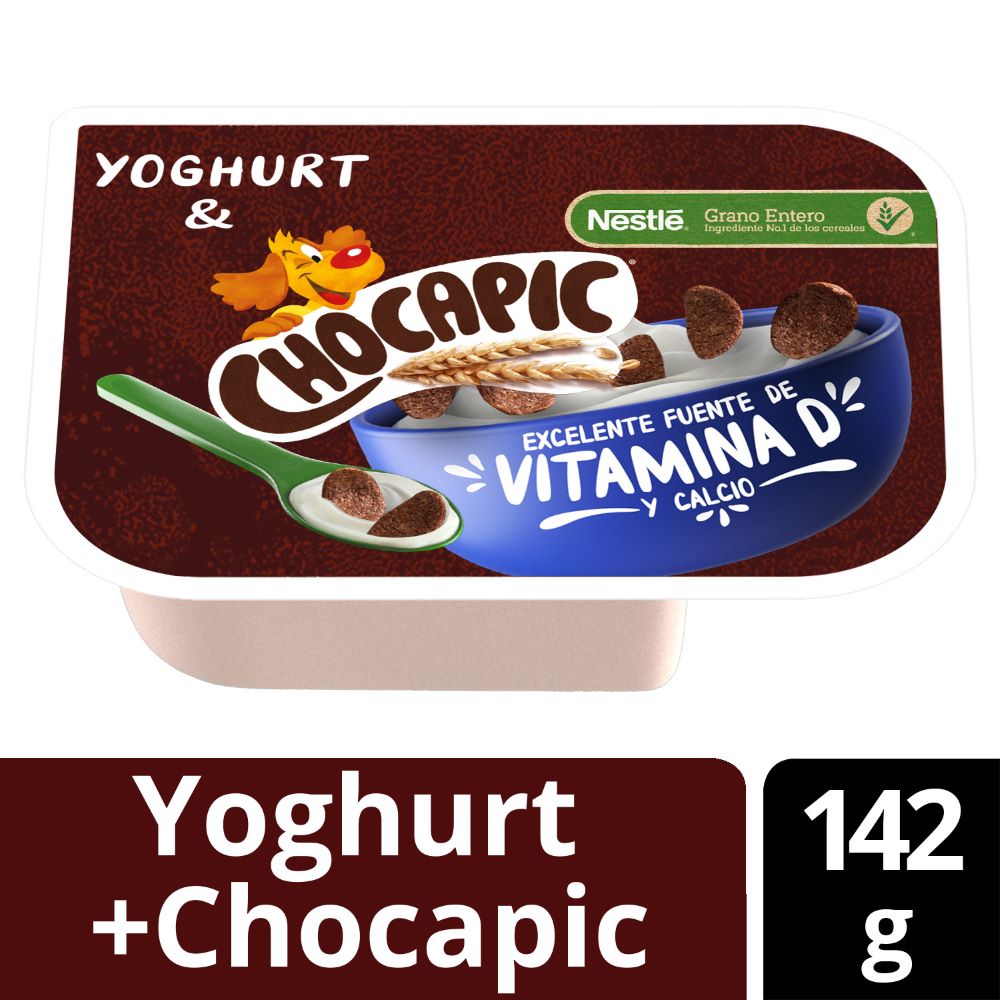 Yoghurt+cereal Nestlé Chocapic con cuchara 142 g