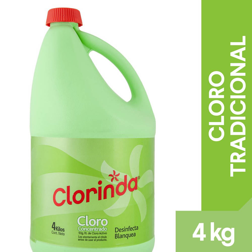Cloro Clorinda tradicional 4 L