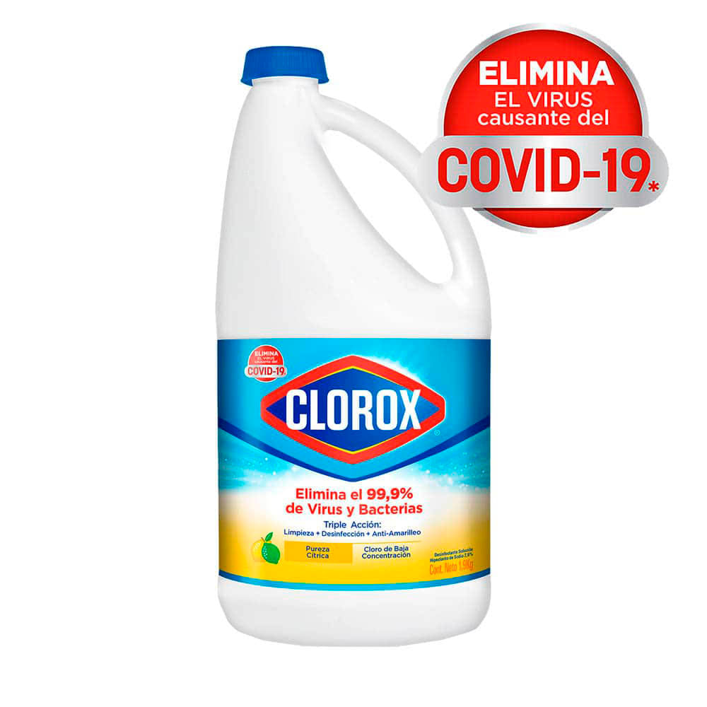 Cloro Clorox limón 1.9 L Cloro Clorox limón 1.9 L