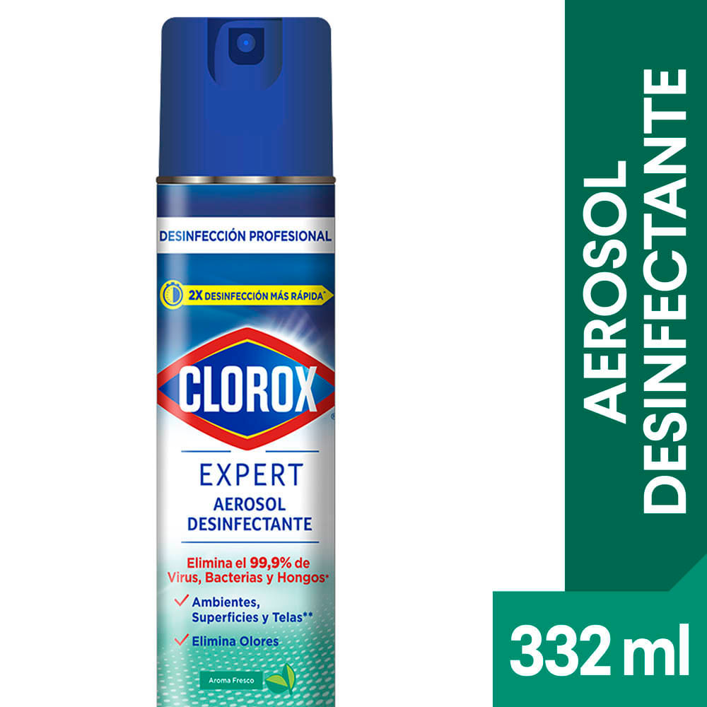 Desinfectante spray expert Clorox fresco 332 ml