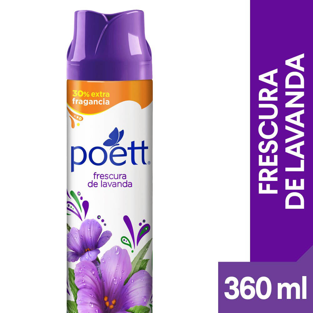 Desodorante ambiental Poett lavanda 360 ml