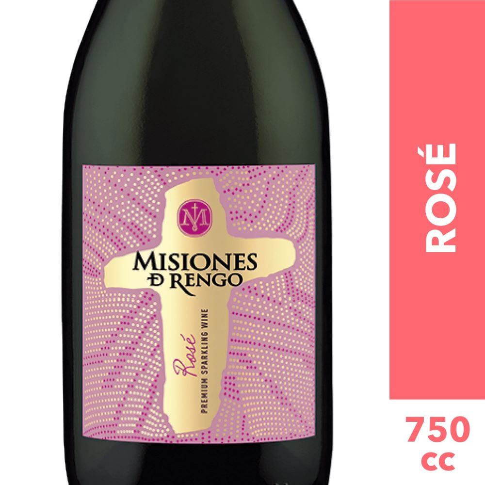 Espumante Misiones de Rengo rosé 750 cc