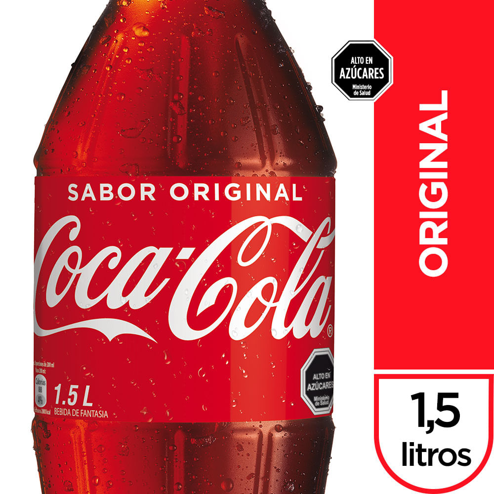 Bebida Coca Cola original 1.5 L