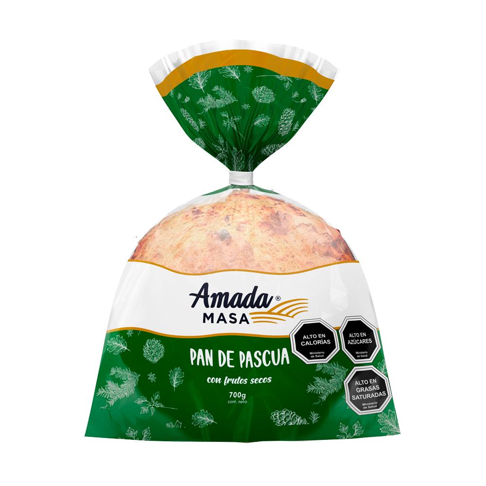 Pan de pascua frutos secos Amada Masa 700 g