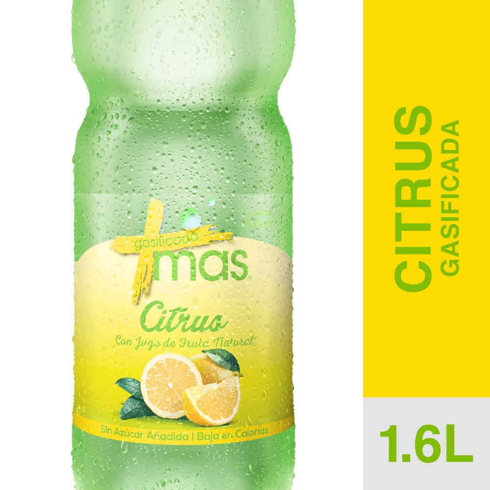 Agua saborizada Más citrus 1.6 L