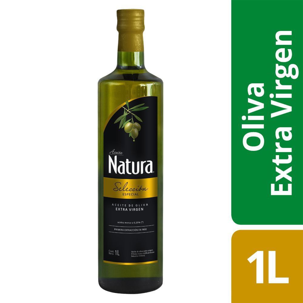 Aceite de oliva Natura extra virgen botella 1 L