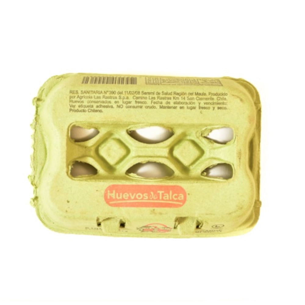Huevo Grande Blanco De Talca 6 Un Huevo Grande Blanco De Talca 6 Un
