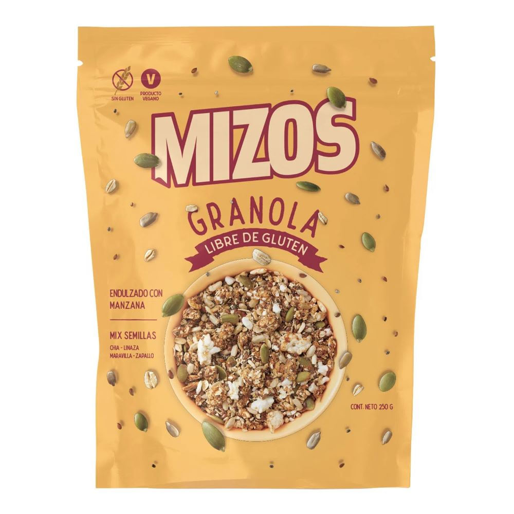 Granola Mizos mix semillas 250 g
